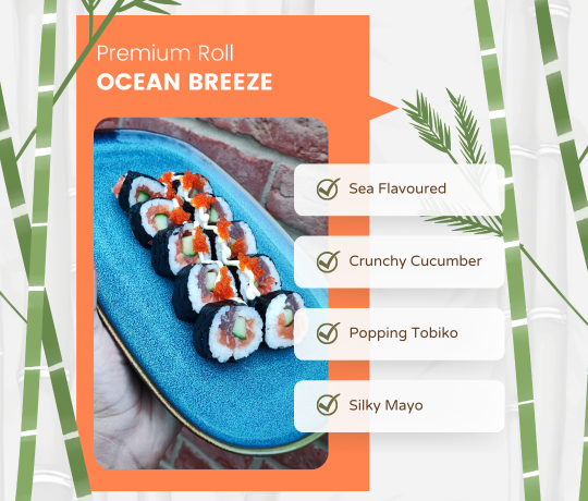 This Week's Premium Roll This week's premium roll, highlighting its flavourful ingredients.
