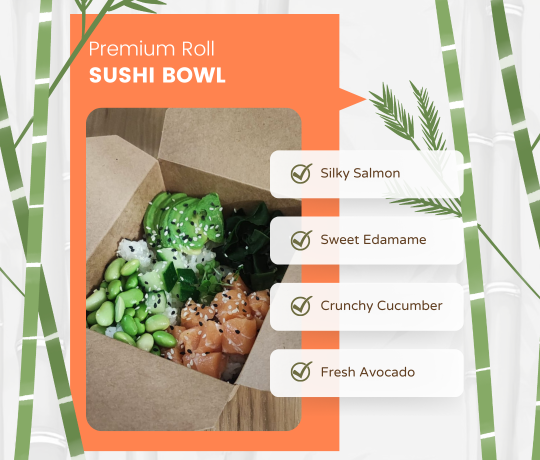 This Week's Premium Roll This week's premium roll, highlighting its flavourful ingredients.
