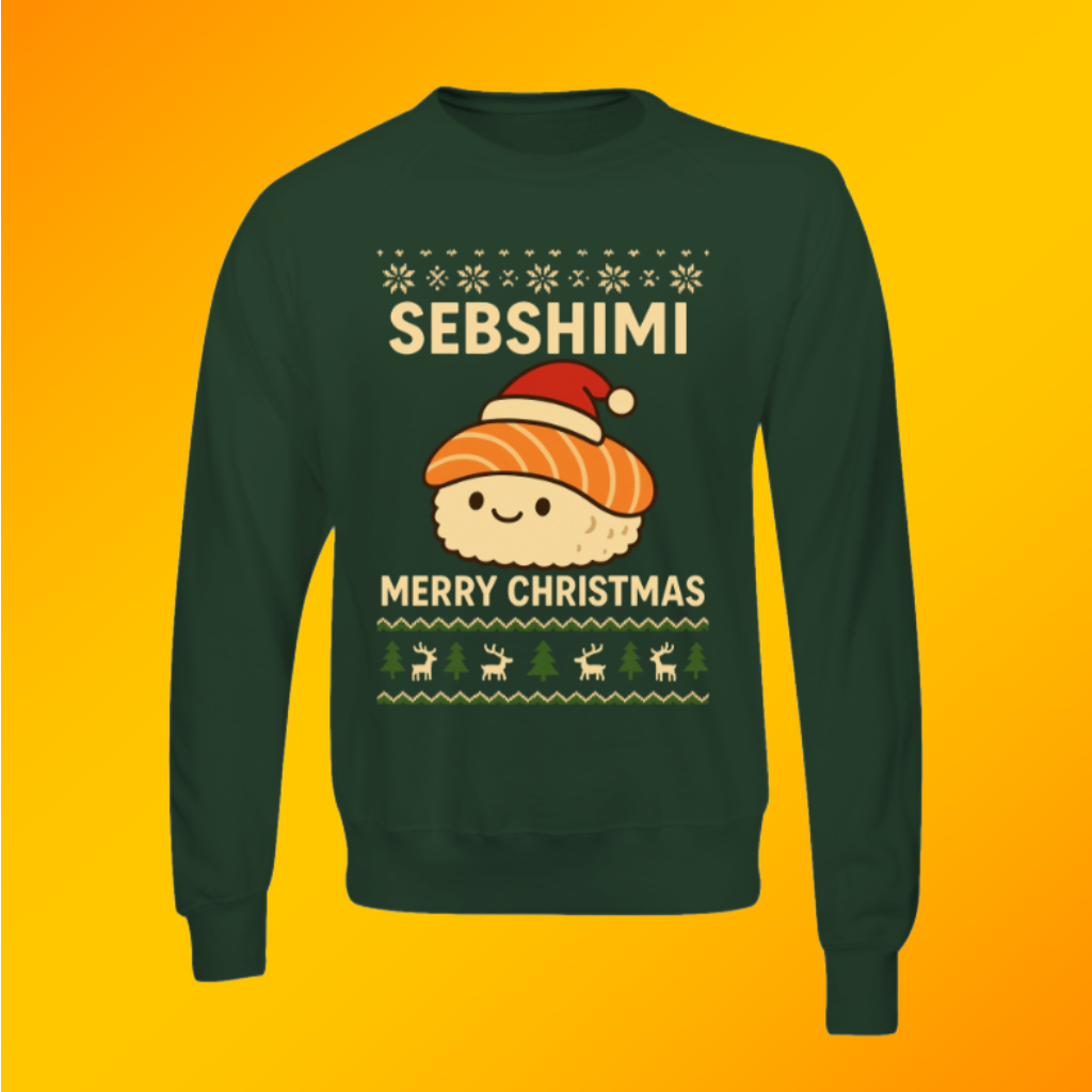 Bottle Green Christmas Jumper