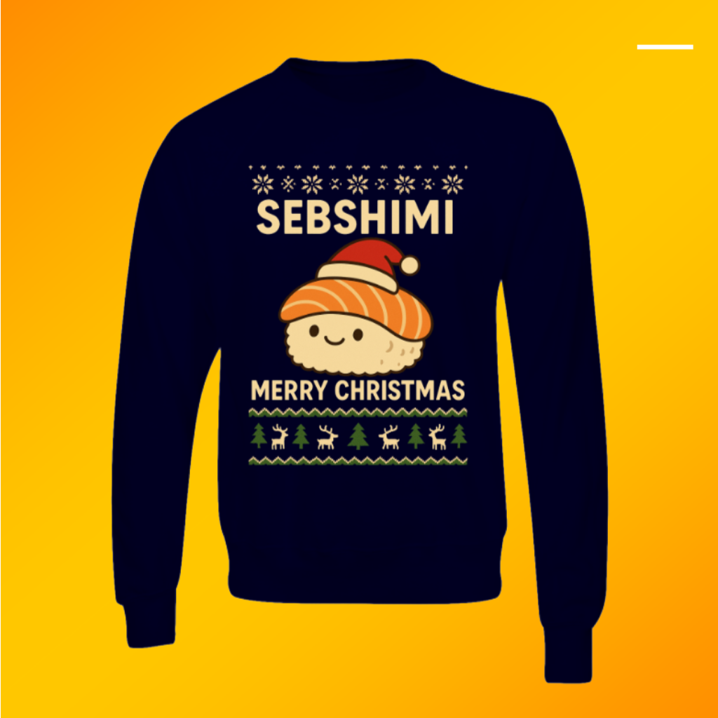 Dark Navy Christmas Jumper