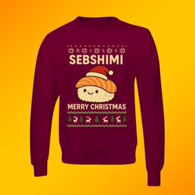 Burgundy Christmas Jumper